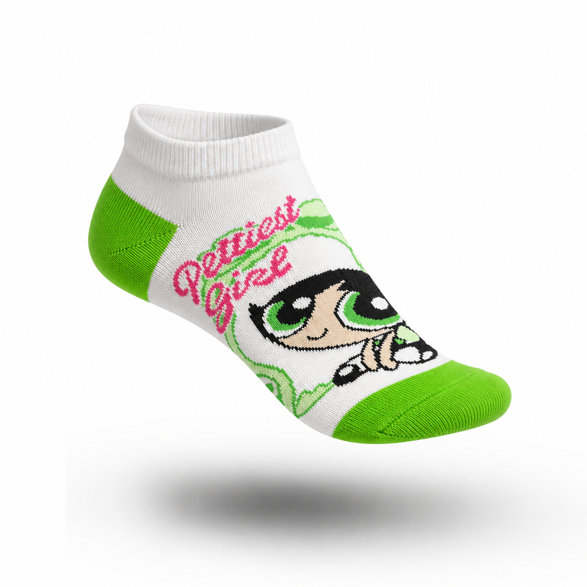 Kheyoot™ Powerpuff Buttercup Green Sock Kids