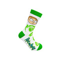 Kheyoot™ Rick and Morty Portal Green Sock Free Size