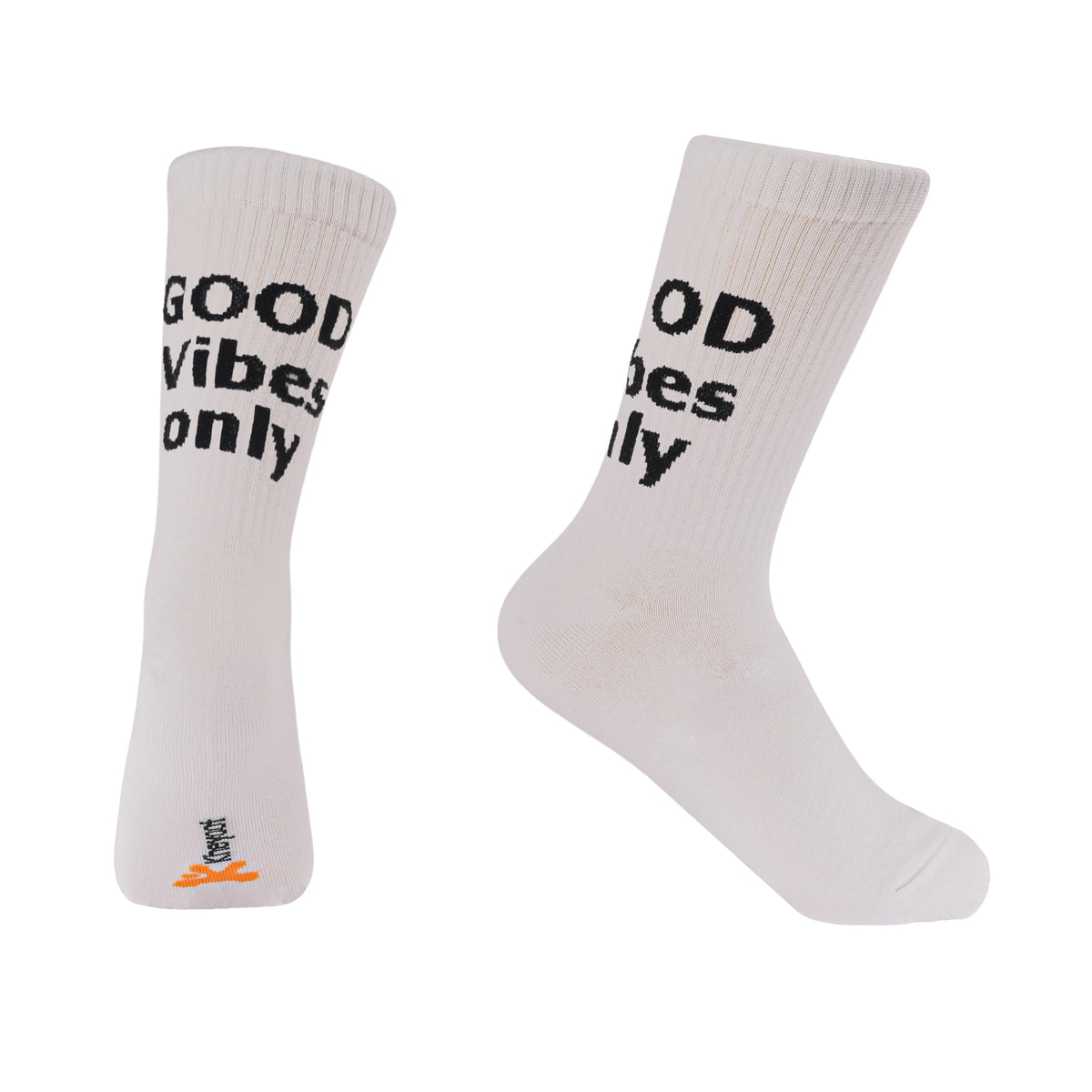 Kheyoot™ Free Size Good Vibes Only Print Socks