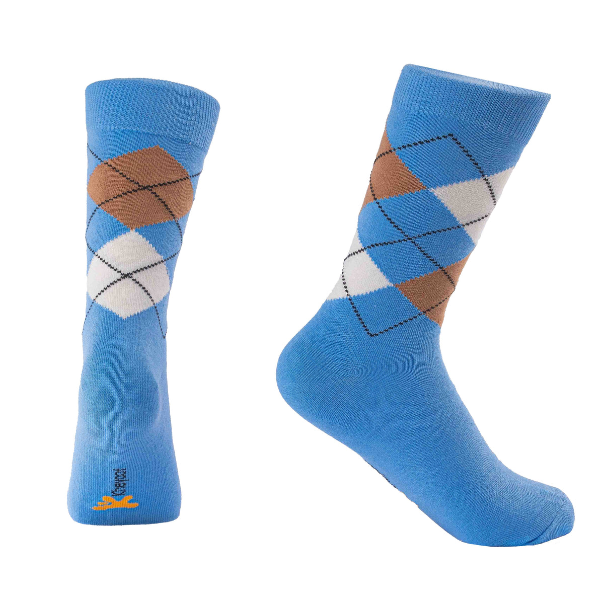 Kheyoot™ Men's Classic Argyle Dress Socks - Refined Style