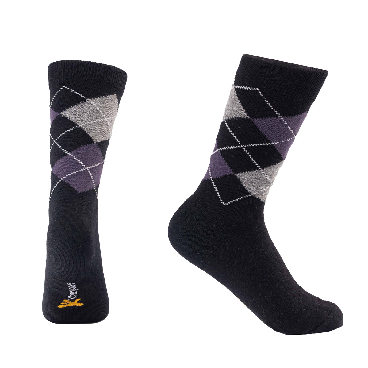 Kheyoot™ Men's Classic Argyle Dress Socks - Refined Style