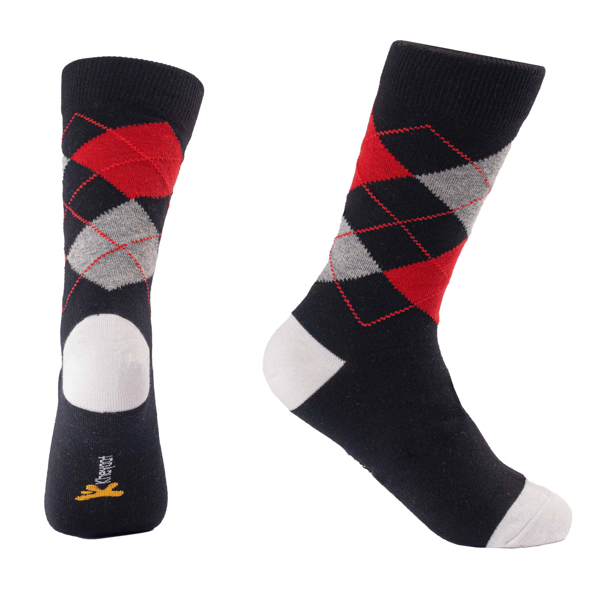 Kheyoot™ Men's Classic Argyle Dress Socks - Refined Style