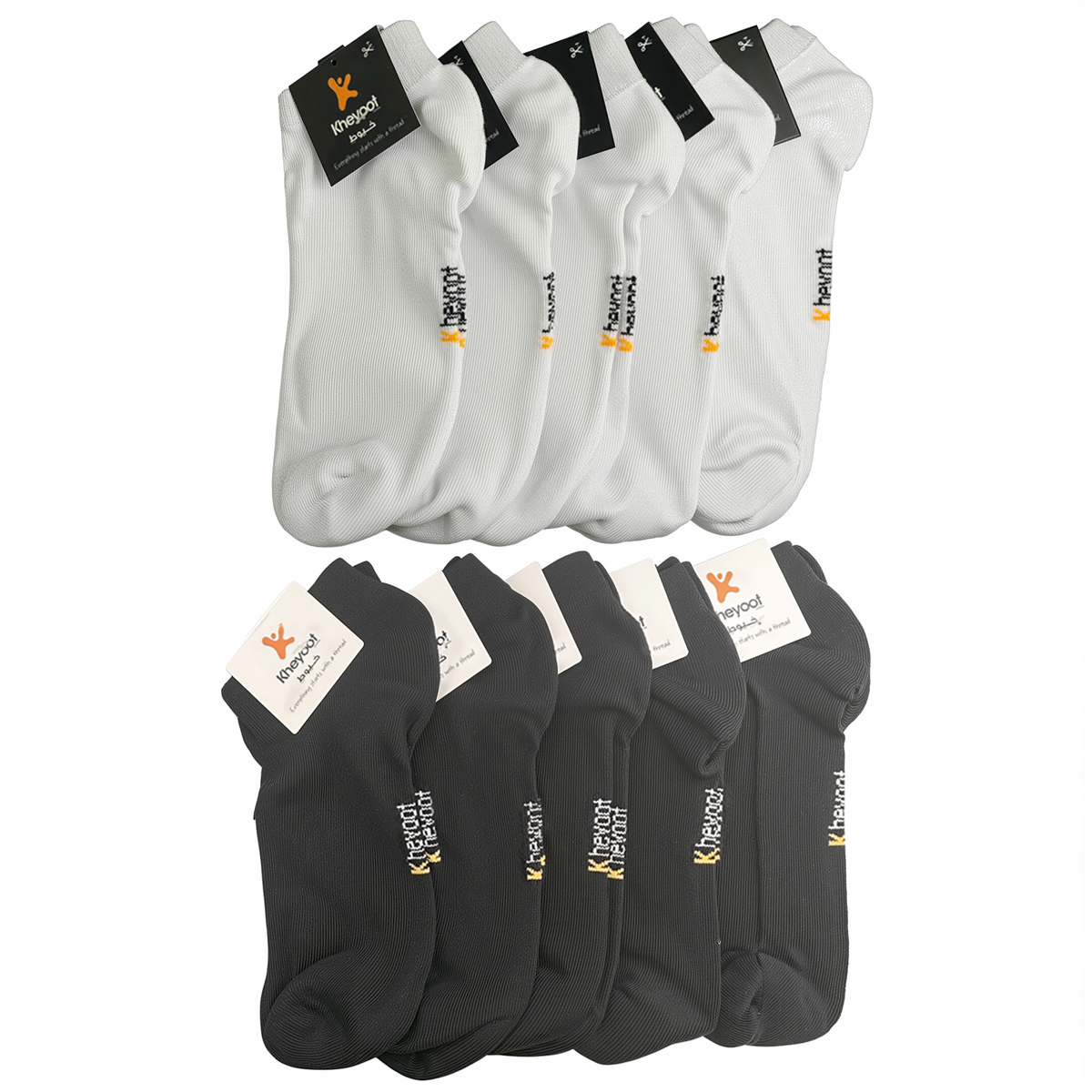 Kheyoot™️Black & White Men Socks