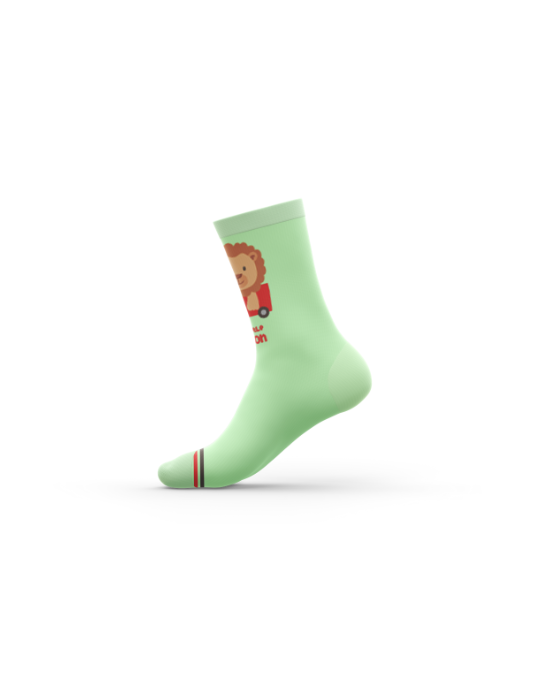 Kheyoot™ Kids Roar Steps Print Patterned Socks