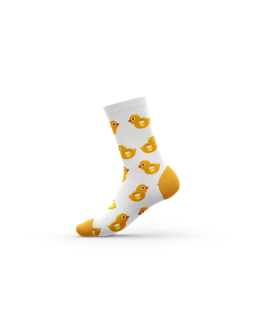 Kheyoot™ Kids Quack Steps Print Patterned Socks